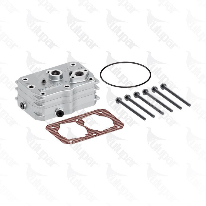 160110 - Cylinder Head With Plate Kit, Air Compressor 